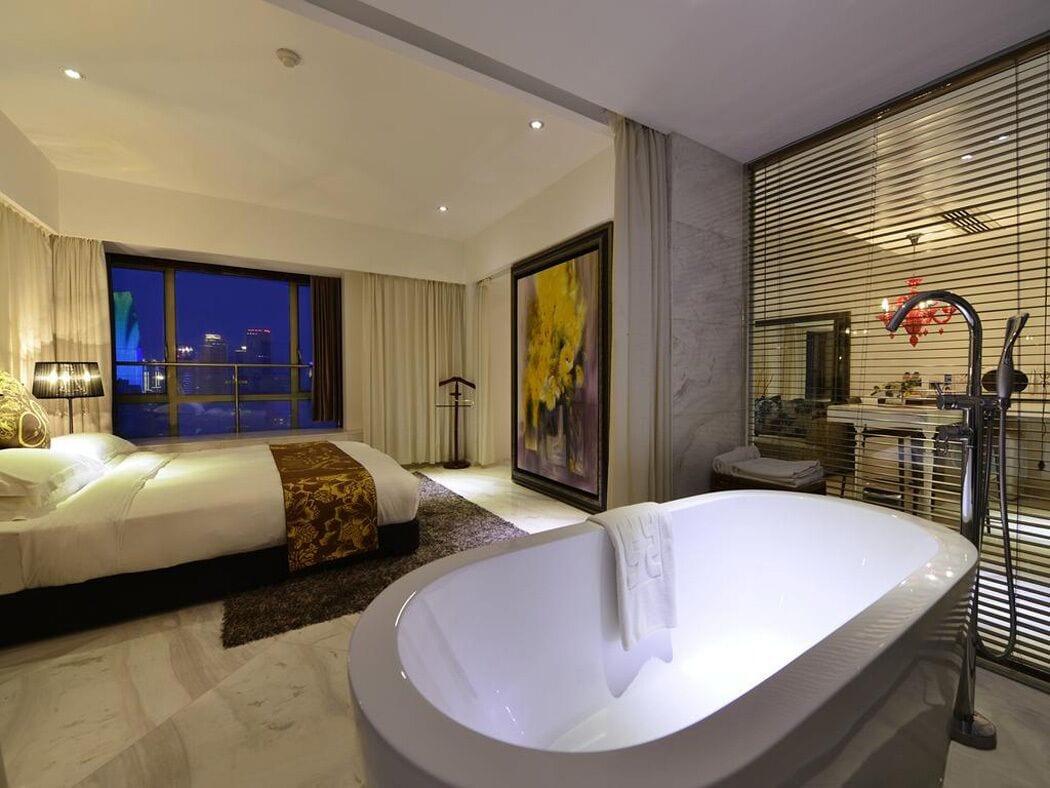Kingtown Hotel Hongqiao Shanghai Exterior foto