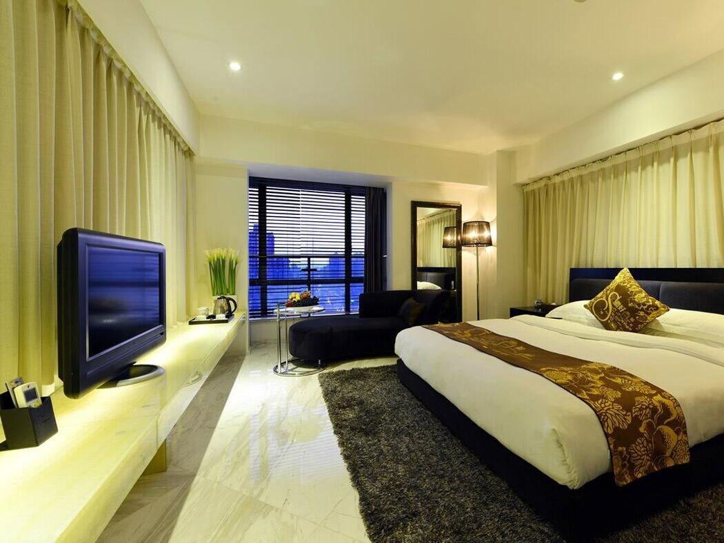 Kingtown Hotel Hongqiao Shanghai Exterior foto