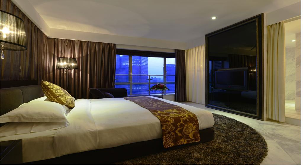 Kingtown Hotel Hongqiao Shanghai Exterior foto