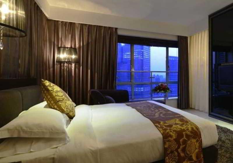 Kingtown Hotel Hongqiao Shanghai Exterior foto