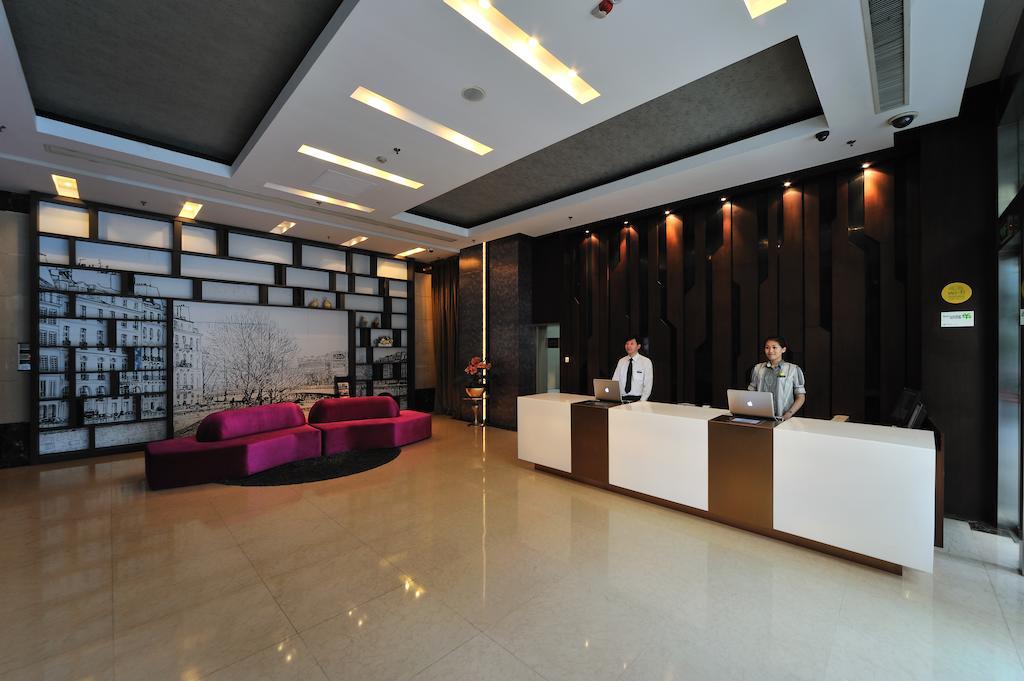 Kingtown Hotel Hongqiao Shanghai Exterior foto